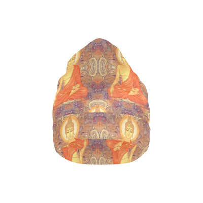 Buddha Indian Colorful Print Unisex Beanie