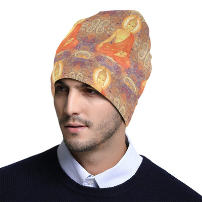 Buddha Indian Colorful Print Unisex Beanie