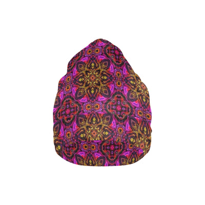 kaleidoscope Abstract Print Design Unisex Beanie