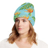 Bird Of Paradise Pattern Print Design BOP04 Unisex Beanie