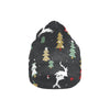 Christmas Tree Deer Style Pattern Print Design 03 Unisex Beanie