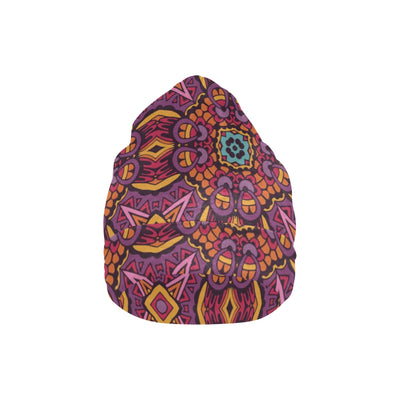 Bohemian Pattern Print Design 10 Unisex Beanie