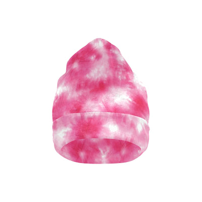 Tie Dye Pink Print Design LKS304 Unisex Beanie