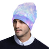 Galaxy Stardust Pastel Color Print Unisex Beanie