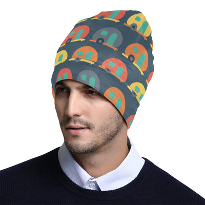 Camper Pattern Print Design 02 Unisex Beanie