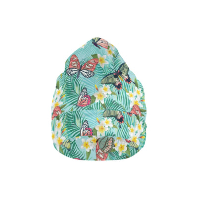 Butterfly Pattern Print Design 09 Unisex Beanie