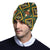 Kente Green Design African Print Unisex Beanie