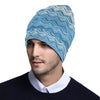 Wave Print Design LKS301 Unisex Beanie