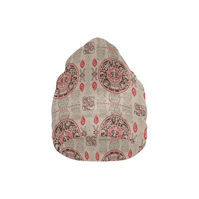 Calendar Aztec Print Pattern Unisex Beanie