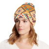 Navajo Pattern Print Design A01 Unisex Beanie