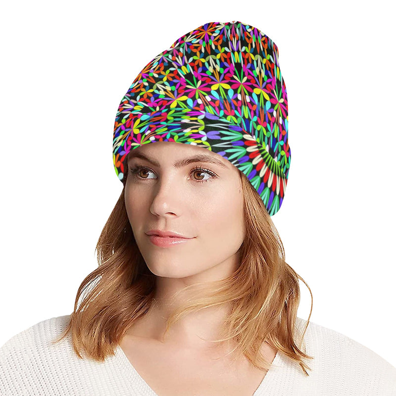 Bohemian Colorful Style Print Unisex Beanie