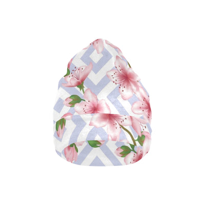 Cherry Blossom Pattern Print Design CB07 Unisex Beanie