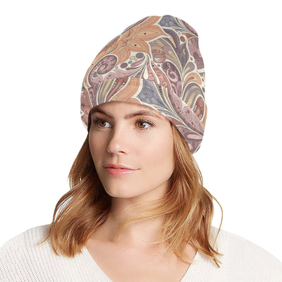 Boho Pattern Print Design 03 Unisex Beanie