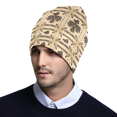 Native American Themed Design Print Unisex Beanie