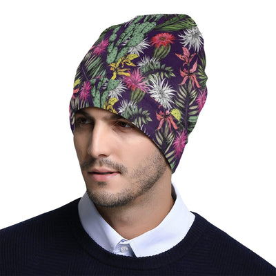 Cactus Pattern Print Design 08 Unisex Beanie