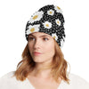 Daisy Pattern Print Design DS02 Unisex Beanie