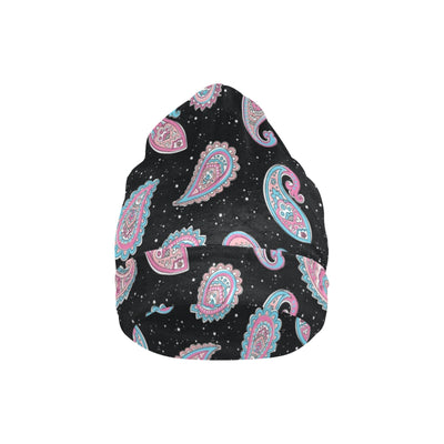 Paisley Pink Design Mandala Print Unisex Beanie