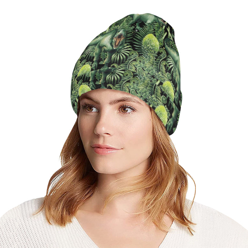 Dinosaur T Rex Print Pattern Unisex Beanie