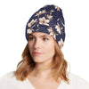 Beautiful Floral Pattern Unisex Beanie