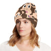 Emoji Monkey Print Pattern Unisex Beanie