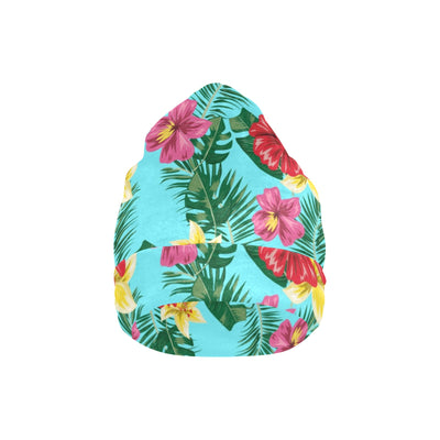 Hibiscus Hawaiian Flower Unisex Beanie