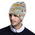 Hippie Print Design LKS306 Unisex Beanie