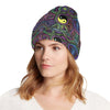 Yin Yang Neon Color Design Print Unisex Beanie