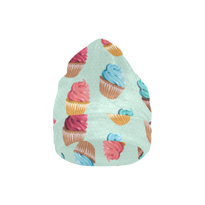 Cupcake Pattern Print Design 01 Unisex Beanie