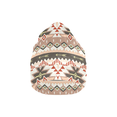 Aztec Pattern Print Design 05 Unisex Beanie