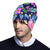 Neon Hibiscus Pattern Print Design HB016 Unisex Beanie