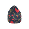 Rooster Pattern Print Design A02 Unisex Beanie