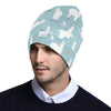 Alpaca Pattern Print Design 02 Unisex Beanie