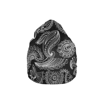 Paisley Pattern Print Design A04 Unisex Beanie