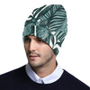 Tropical Palm Leaves Pattern Unisex Beanie