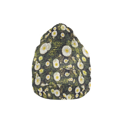 Daisy Pattern Print Design 03 Unisex Beanie