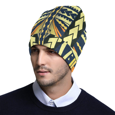 Polynesian Tattoo Print Unisex Beanie