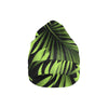 Green Neon Tropical Palm Leaves Unisex Beanie