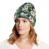 Hibiscus Tropical Print Design LKS309 Unisex Beanie