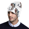 Great White Shark Pattern Print Design 03 Unisex Beanie