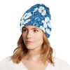 Hibiscus Pattern Print Design HB03 Unisex Beanie