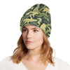 Camouflage Dinosaur Pattern Print Design 03 Unisex Beanie