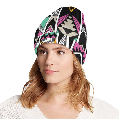 Tribal Aztec Triangle Unisex Beanie