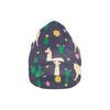 Llama Cactus Pattern Print Design 012 Unisex Beanie