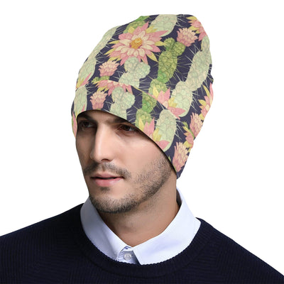 Cactus Pattern Print Design 01 Unisex Beanie