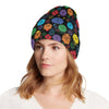 Chakra Pattern Print Design 01 Unisex Beanie