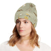 Seashell Beach Print Design LKS303 Unisex Beanie