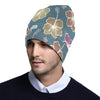 Hibiscus Pattern Print Design HB033 Unisex Beanie