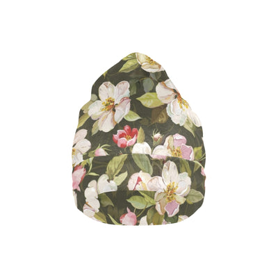 Apple blossom Pattern Print Design AB01 Unisex Beanie