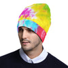 Tie Dye Rainbow Themed Print Unisex Beanie