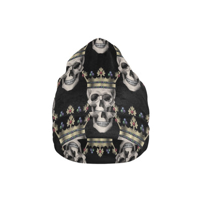 Skull King Print Design LKS3010 Unisex Beanie